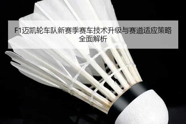 F1迈凯轮车队新赛季赛车技术升级与赛道适应策略全面解析（Pinnacle Sports）